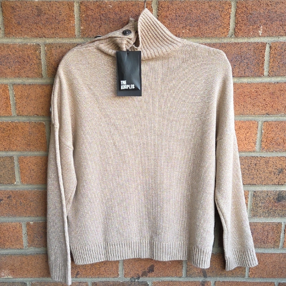 THE KOOPLES high-neck wool-blend jumper - Picture 6 of 8